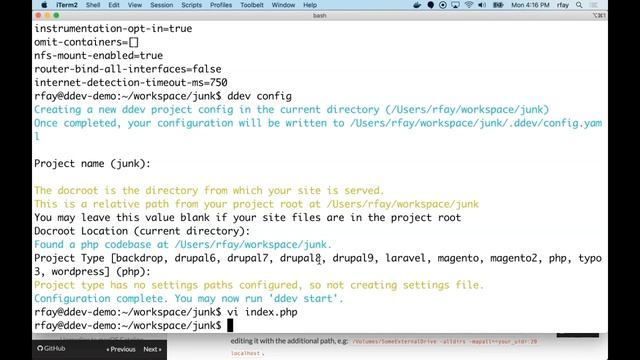 Docker Configuration for Local Development Made Easy with DDEV-Local on macOS смотреть онлайн