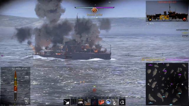 War Thunder - Type K-7 No.4 - Clustered triple kill смотреть онлайн
