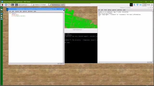 Creating a Python module on the Raspberry Pi смотреть онлайн