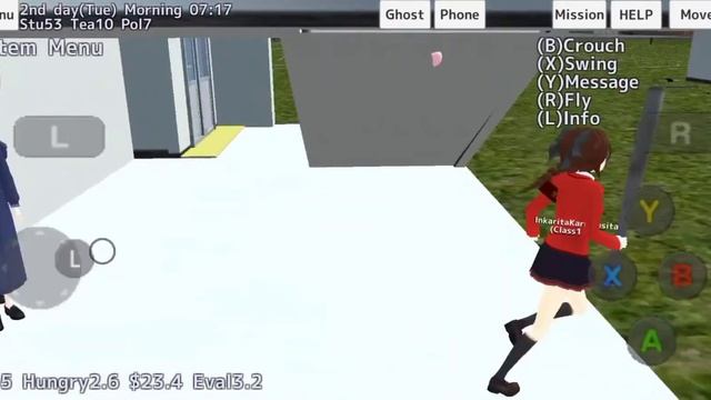 Фишки в игре School girls simulator смотреть онлайн