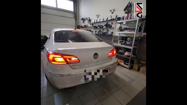 VW Passat CC USA-EU LED указатели поворотов (дооснащение) смотреть онлайн