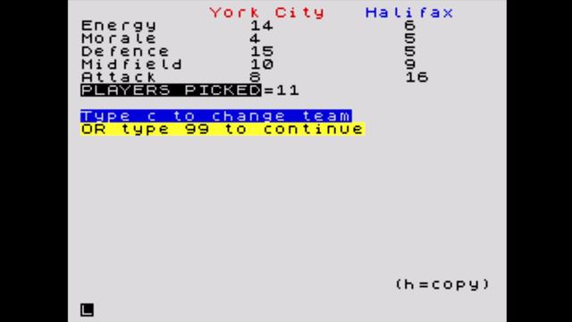 Football Manager Прохождение (1982) смотреть онлайн