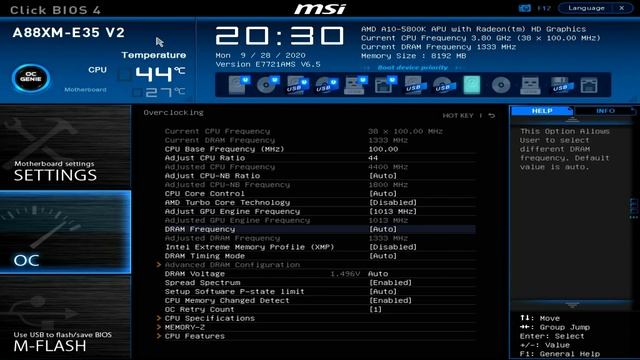 A10 5800K  Radeon 7660D  BENCHMARKS  OVERCLOCKING BEFOREAFTER