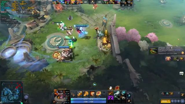 DOTA 2 ^^ 7K mmr- GTX 1050 Ti + i9-10900f смотреть онлайн