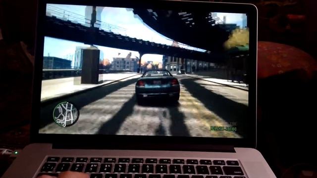 GTA 4 на Macbook Pro Retina 15 2012