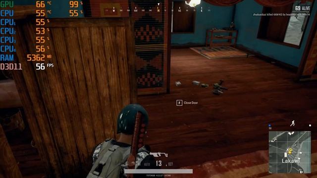 TEST I3 8100 + GTX 1060 6GB PUBG-MAP SANHOK- Ultra [11 .06.2018] смотреть онлайн