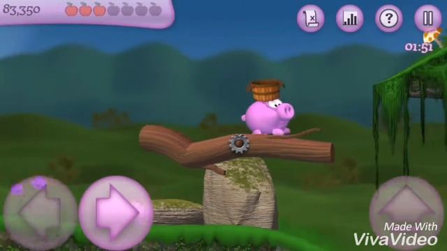 Let's play Piggly level 11 Hungry Hedgehogs Прохождение игры Поросёнок уровень 11 все конфеты и сек смотреть онлайн