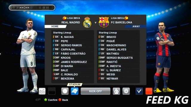 Как установить форму в PES 2013(Real Madrid 14/15) смотреть онлайн