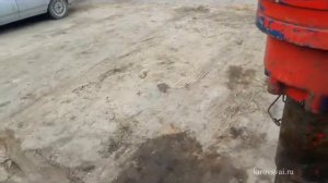 DH 3000 SUPER. Работа ямобура на базе ГАЗ 3308.