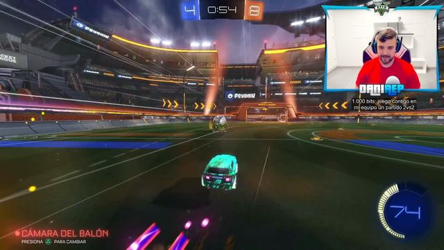 ME ENFRENTO A UN GRAND CHAMPION Y PASA ESTO - Rocket League смотреть онлайн
