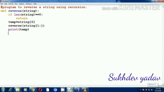 Reverse a string in python смотреть онлайн