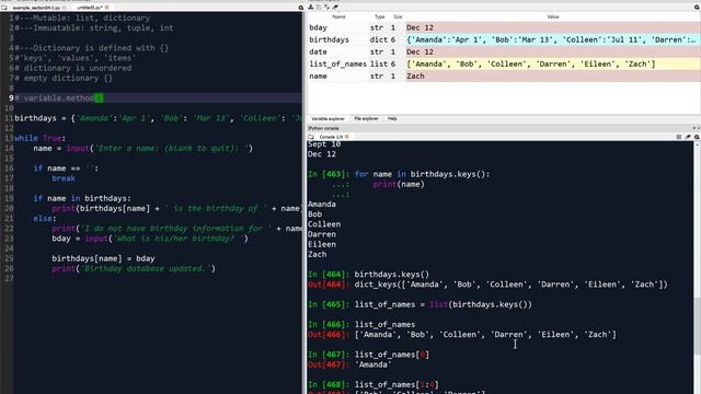 4-14: Common Dictionary Methods смотреть онлайн