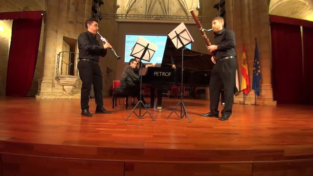 Glinka: Trio Pathétique (A. Parejo, Bb clarinet / J. Sánchez, bassoon / G. Iriarte, piano) смотреть онлайн