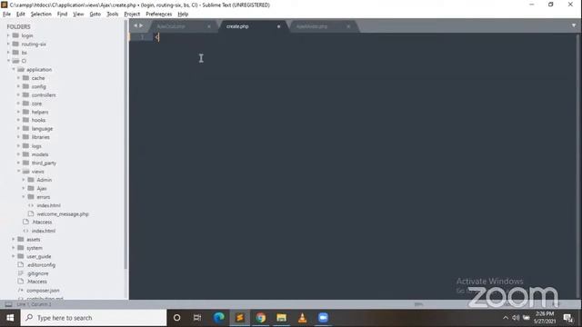 Crud Operation In CodeIgniter Using Ajax Part - 01 смотреть онлайн