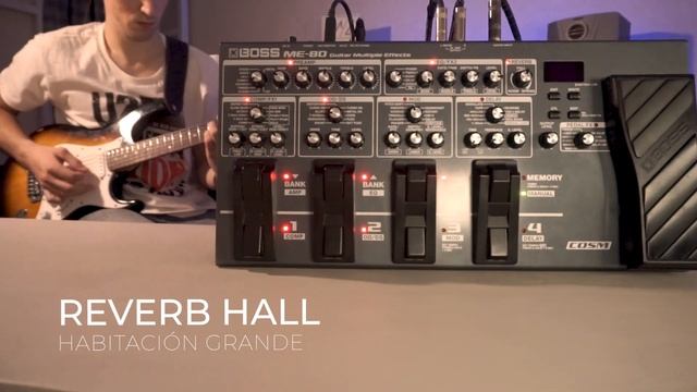 SUPER DEMOSTRACIÓN de la Boss ME-80 | Antes de cómprate la pedalera ve este video. смотреть онлайн