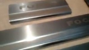 Накладки на пороги Ford Focus 2