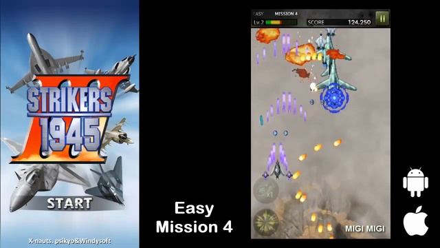Strikers 1945 - 3 Gameplay Android iOS #4 смотреть онлайн