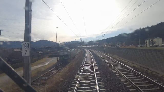 Führerstandsmitfahrt Bf. Krieglach?? - Bf. Spielfeld-Straß?? Am 02.02.2022