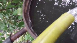 лайфхак бочка водосток вода