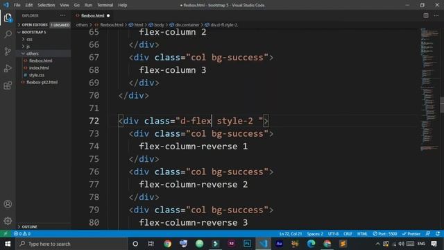 Flexbox in Bootstrap 5 in Hindi. смотреть онлайн