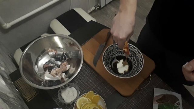 Запеченная скумбрия с фруктами!!!Пчак от Восточного очага! смотреть онлайн