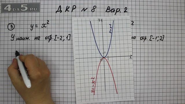 Домашняя контрольная работа № 8 Вариант 2. Задание 3. смотреть онлайн