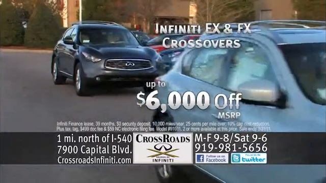 CrossRoads Infiniti M Hybrid, G25, EX-FX, & Certified Pre-Owned смотреть онлайн