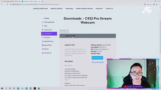 LiveStream Nên Mua Webcam Này - Logitech C922 Pro Full HD 1080p, Siêu Nét | Pubg Mobile Giả Lập смотреть онлайн