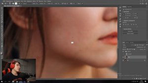 Ретушь фотографии в Photoshop | ЧАСТОТНОЕ РАЗЛОЖЕНИЕ