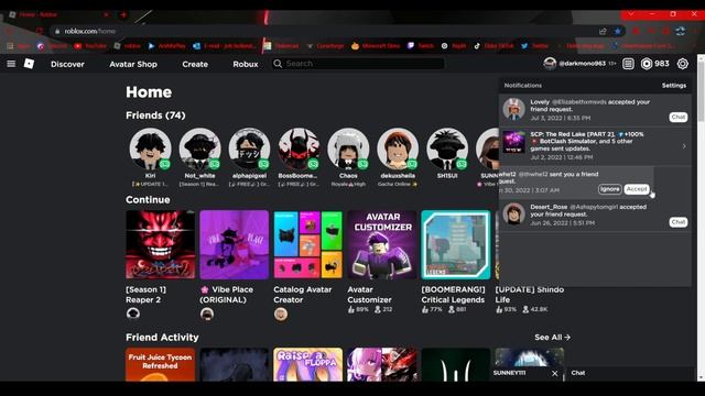Glitch in roblox friend request wont dispair смотреть онлайн