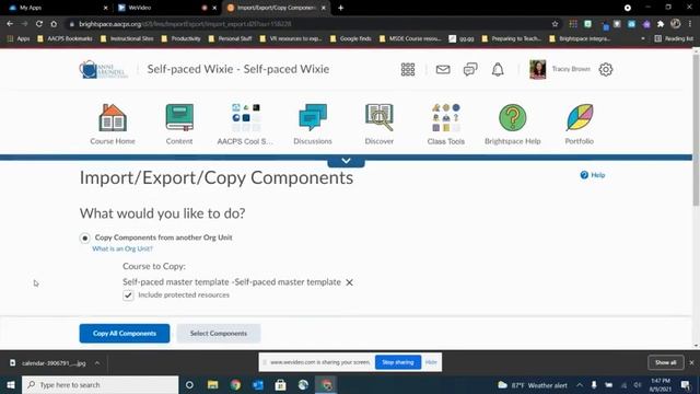 Copy Course Components смотреть онлайн