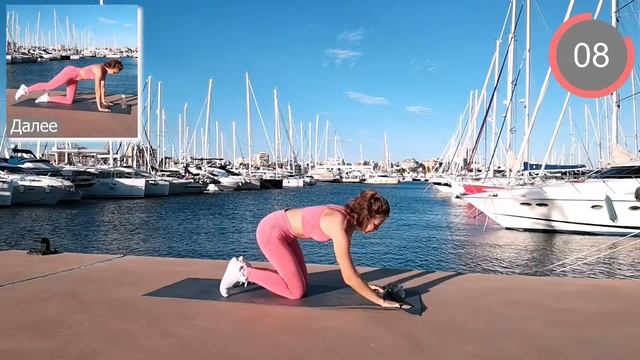 ТРЕНИРОВКА НА ЯГОДИЦЫ - Домашняя тренировка без инвентаря | Natinfitness смотреть онлайн