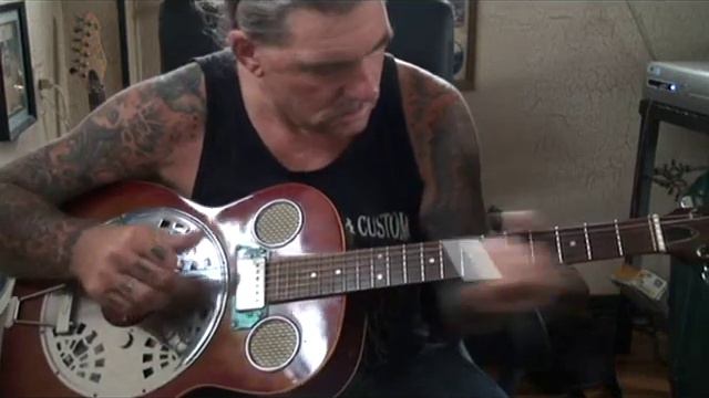 Dobro-Delta Blues- Vintage Orpheum Slide Guitar-SOLD! смотреть онлайн
