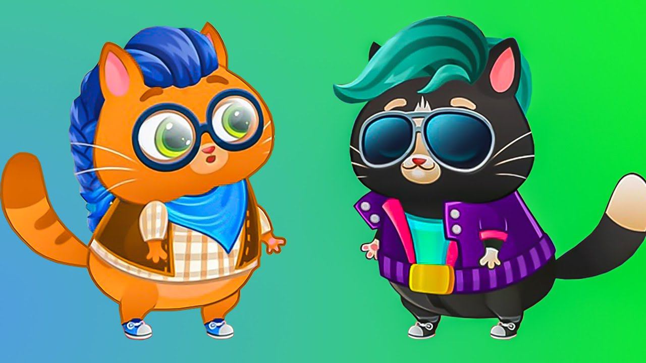 Суровый КОТИК БУБУ #83. Котята Бубу и Васян модники. Мультик ИГРА про котят на Игрули TV смотреть онлайн