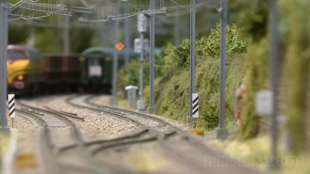 Beautiful Model Railway Layout with HO Scale Model Trains of Luxembourg Rail Transport by Pit Karge смотреть онлайн