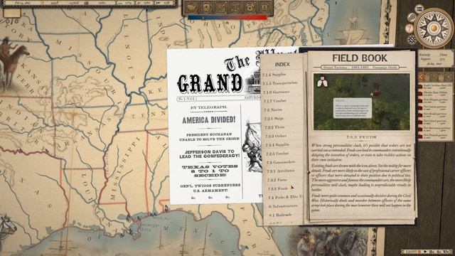 Grand Tactician: The Civil War / Первый взгляд смотреть онлайн
