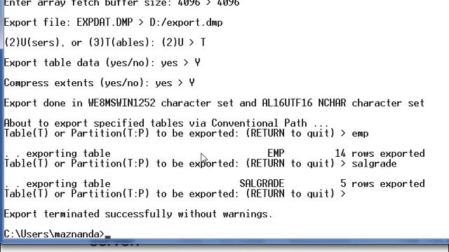 Praktikum Oracle Database 14 - Export dan Import смотреть онлайн