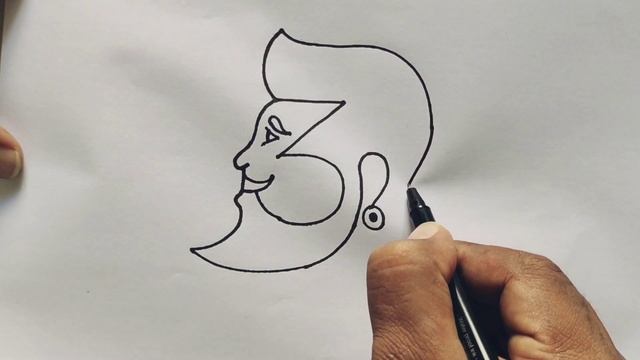How to draw boy turn 3 number into boy | Easy Boy drawing смотреть онлайн