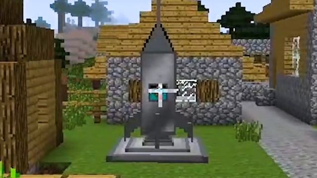 TRAVELLING TO MOON in Minecraft смотреть онлайн