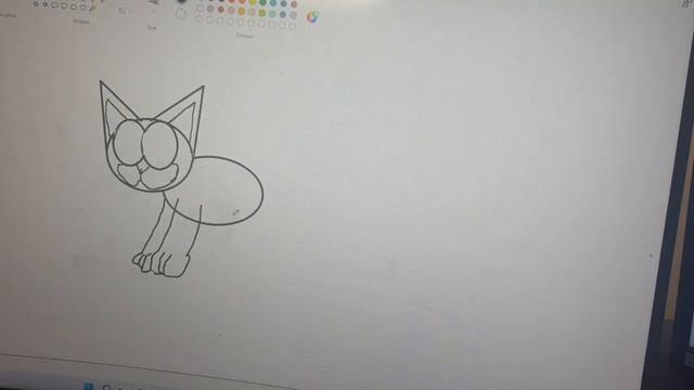 how to draw garfield in windows paint смотреть онлайн