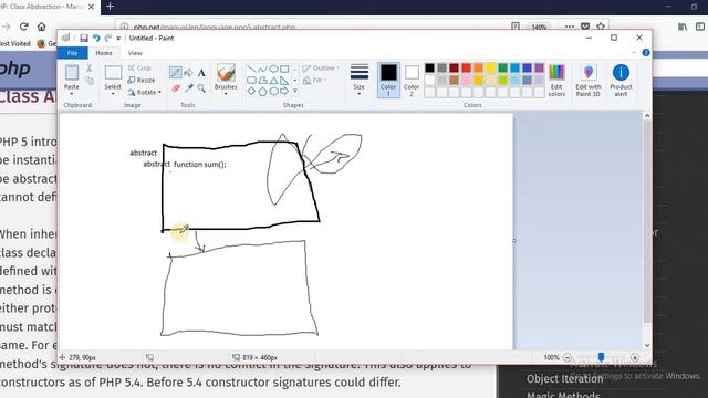 php oops in hindi lec 12 (abstract class) смотреть онлайн