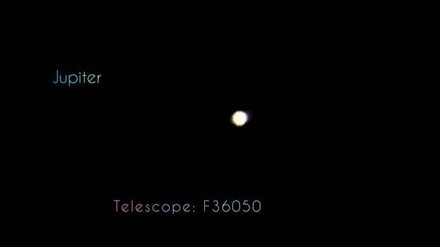Jupiter through F36050 || வியாழன் கிரகம். смотреть онлайн