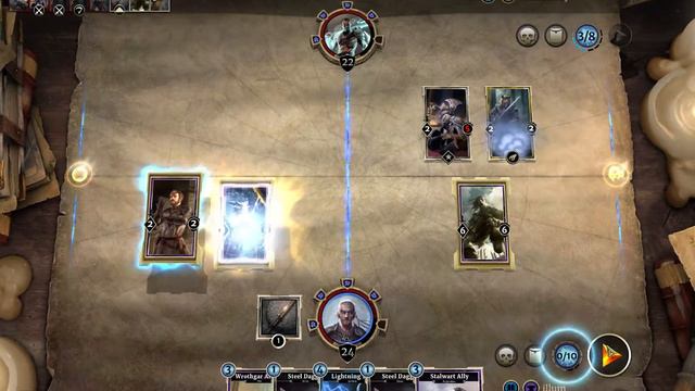Elder Scrolls: Legends [Арена 7 побед, Beta] смотреть онлайн