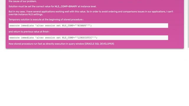 Why oracle stored procedure execution time is greatly increased depending on how it is executed? смотреть онлайн