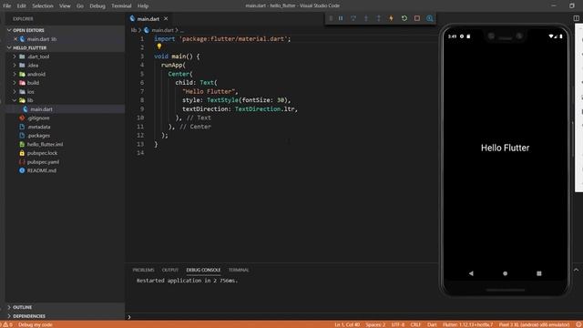 Flutter - Виджет MaterialApp смотреть онлайн