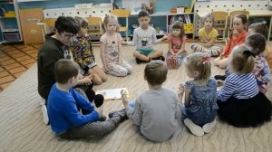 Вечерний круг старшая группа