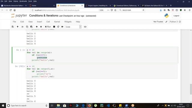 Python[2] Iterations, Conditions & Functions смотреть онлайн