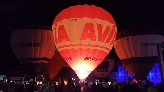 Balloon happening Sint-Niklaas belgium смотреть онлайн