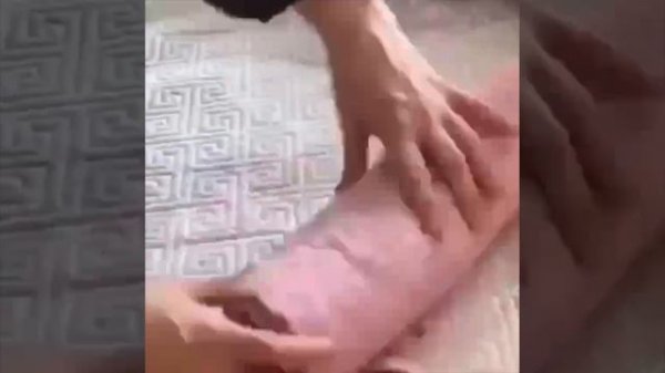 life hack for towels