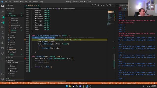 In Golang how to range through a slice of struct to range its field. смотреть онлайн